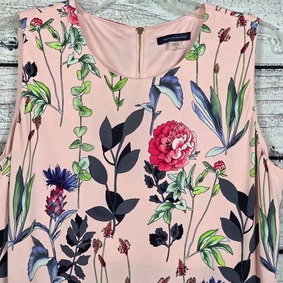 Tommy Hilfiger Floral Sleeveless Dress Size 14 - Picture 3 of 11